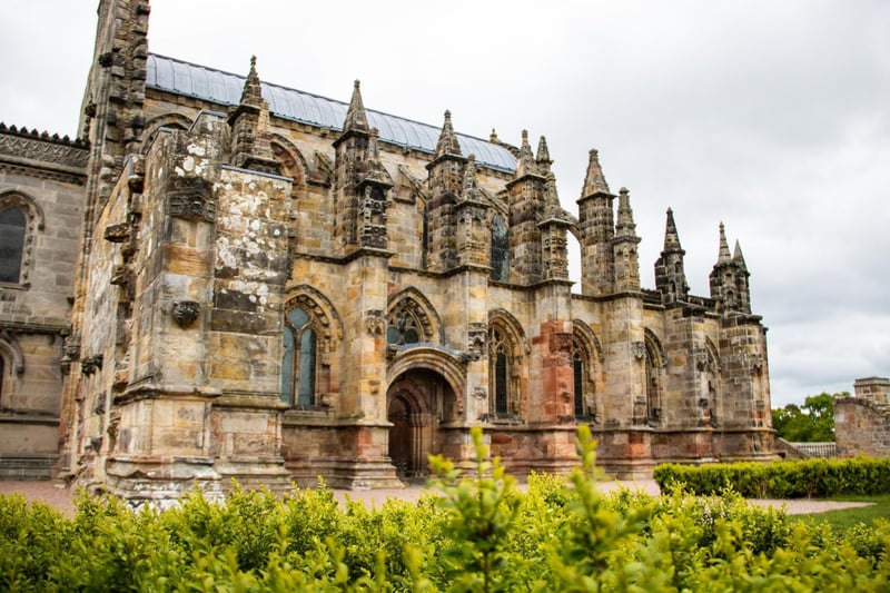 Around half an hour's drive south of Edinburgh, Rosslyn Chapel, less than half an hour south of Edinburgh, gained worldwide fame as one of the key locations in Dan Brown's bestselling book The Da Vinci Code. Many of the theories about the ornate carvings have been debunked - from the Kights Templar to aliens - but you might be the one to finally crack their meaning. 