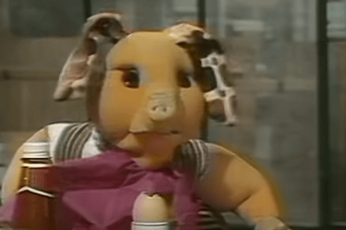 Pipkins was one of the first children's programmes on British TV where the characters had regional accents: Pig had a Birmingham accent; Topov the monkey was a Cockney; Octavia the ostrich had a French accent. The show began in 1872 and ended in 1982