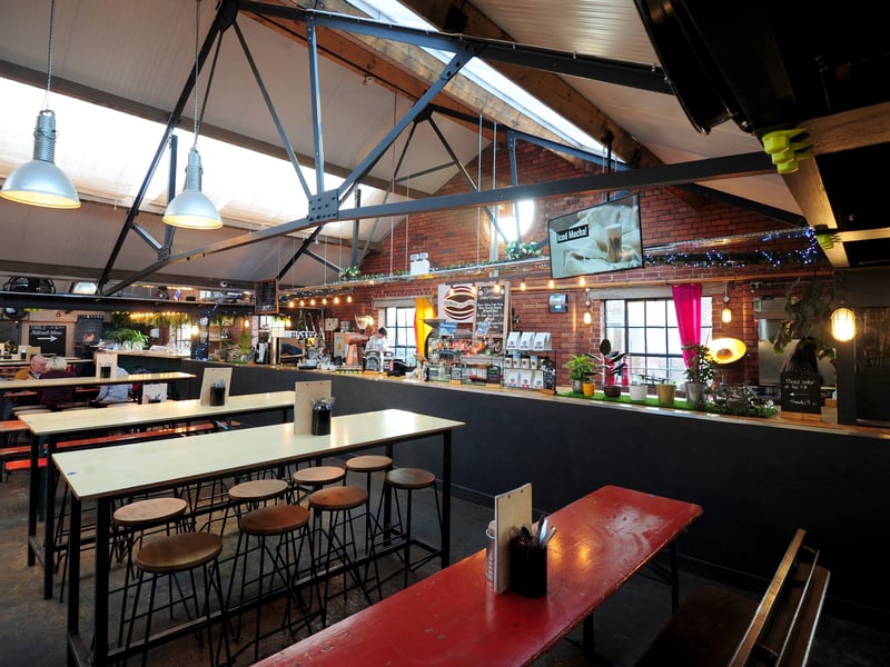 Sheffield's original food hall is located in an old factory on Neepsend Lane beside the River Don. The stylish layout and decor, making the most of the historic space, has won many fans - as has the variety of food and drink served up by the various vendors based there.