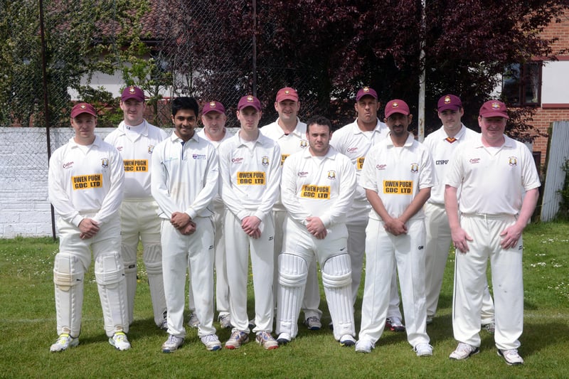 The Philadelphia cricket team was ready for action in this 2014 photo.