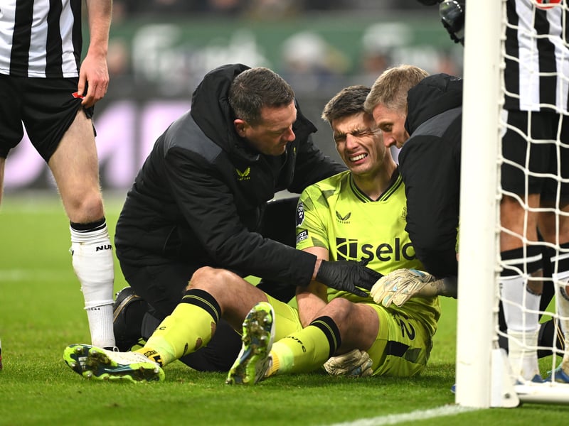 Pope dislocated his shoulder during the win over Manchester United in December. He could be back in action next month.
