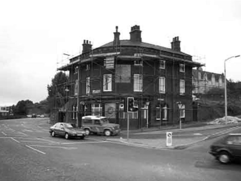 The White Swan pub at the bottom of Jenkin Road, on Meadowhall Road, Wincobank, pictured in July 1990
