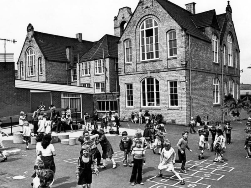 Brightside Nursery and First School, on Jenkin Road, Sheffield, in 1978