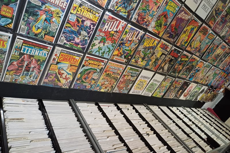 You can't beat having a stroll down Ruthven Lane, but be sure to pop into City Centre Comics which is a treasure-trove of backdated classic comics. 