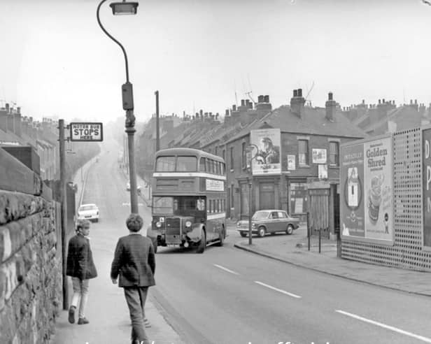 Myrtle Road at Havelock Bridge, looking towards the junction with Prospect Road, in October 1963