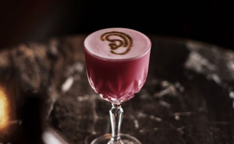 Merchant City Speakeasy, Absent Ear, were nominated for the best drink at the Glasgow Bar Awards 2024 for their cocktail - Cafe Dal Goghna