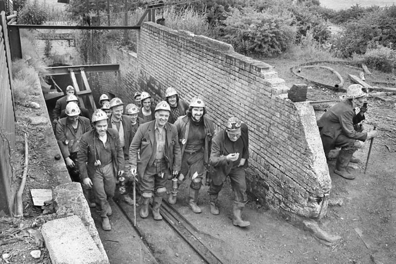 The last shift came out of Adventure Colliery, West Rainton in July 1978.