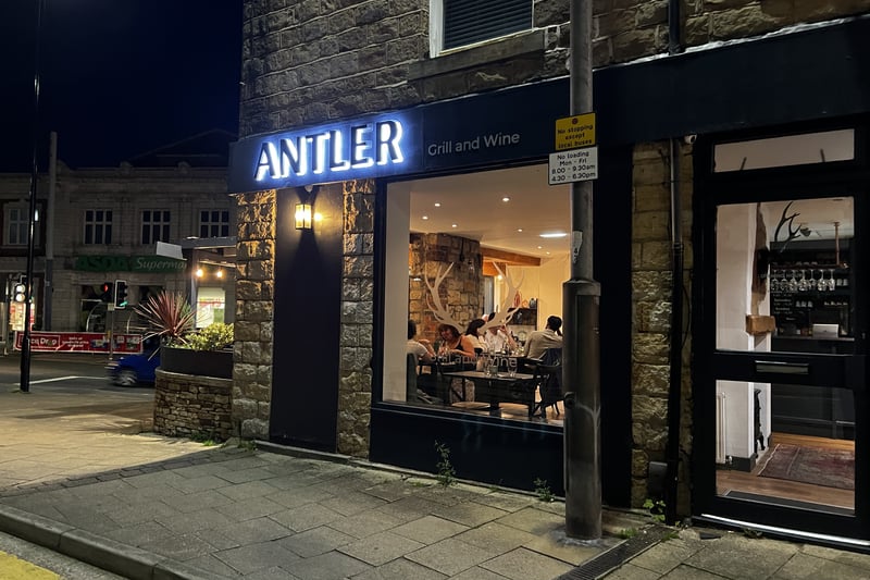 Antler Grill and Wine, on 206-210 Middlewood Road, in Hillsborough, is a Mediterranean and Persian restaurant. It opened in spring 2022 but has earned rave reviews, and named one of Sheffield's most romantic restaurants. 