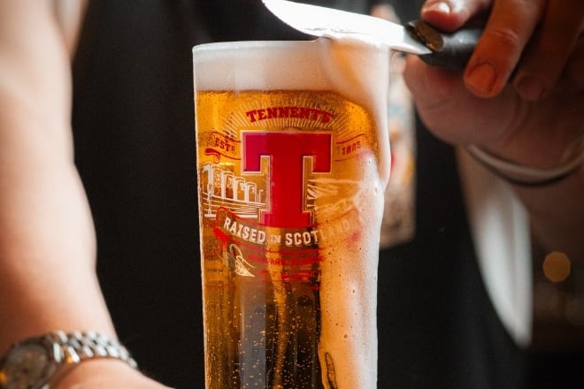 Tennent's. Old reliable. There's no surprise when you show up to a gaff with a couple of tins. At the same time, there's no judgement either. It's the safest option there is, middle of the road, boring even, but secure nonetheless.