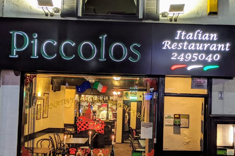 Piccolos Italian Restaurant, on  3 Convent Walk, in Broomhall, is a petite family-run venue that has been providing customers with a warm and welcoming atmosphere since 1998.