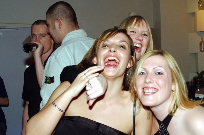 More faces from an evening at Liquid in 2004.