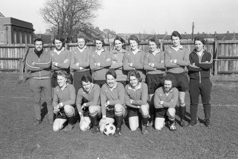 Here's the Philli Workshops football team from 1977.
