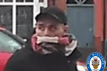 WMP statement: "Do you recognise this man? 
"We would like to speak with him after a house was burgled in Birmingham.
"It happened on 14 December 2023, between 7am and midday, in Highbury Road, Kings Heath. Various items including a laptop, shoes and bank cards were taken. One of the bank cards was later used in a shop.
Anyone with information can contact us via Live Chat on our website, or by calling 101, quoting 20/1031738/23."