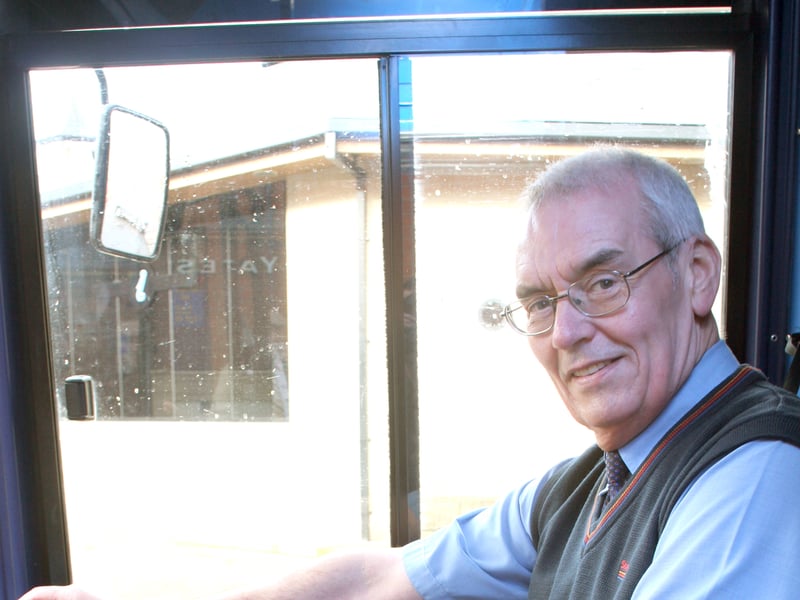 Stagecoach bus driver John Heath
