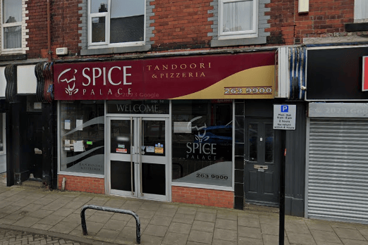 Spice Palace in Wallsend has a one star rating following an inspection in July 2023. 