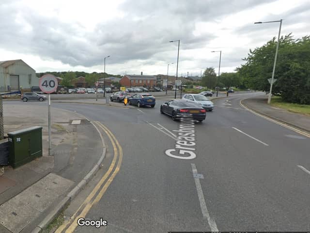 Traffic has been diverted after a crash on Greasborough Road, Rotherham. Picture: Google