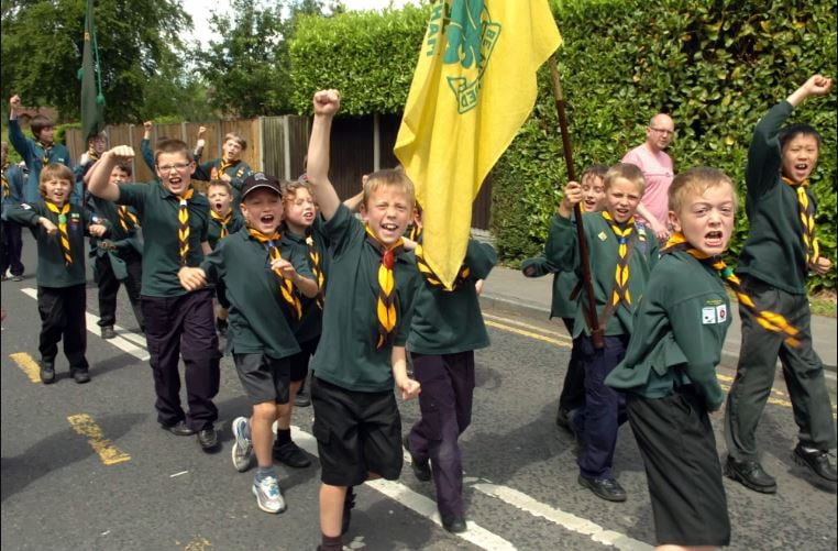 8th Penwortham St. Teresa's make themselves heard at Penwortham Gala 2009.