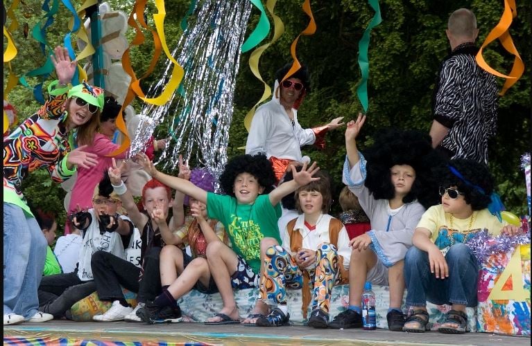 Penwortham Gala St Teresa's 8th Penwortham Scout Group in 2010.