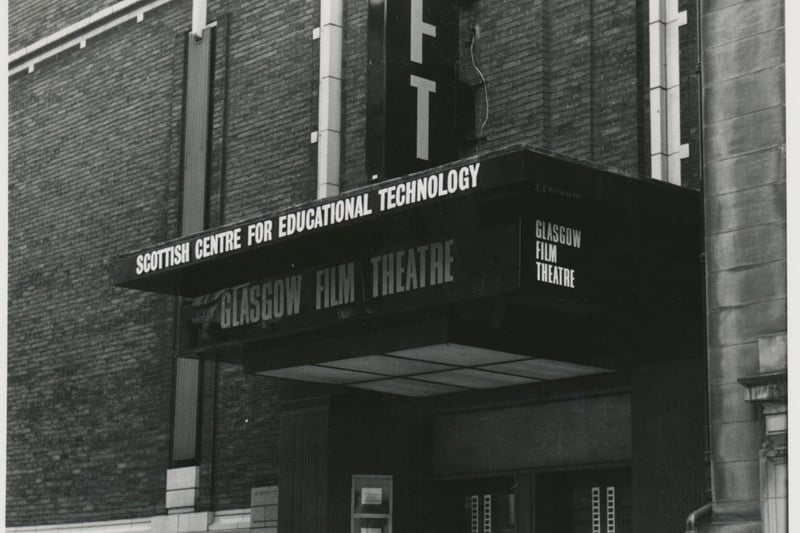 The new Glasgow Film Theatre takes over the Rose Street premises of Cosmo in 1974.