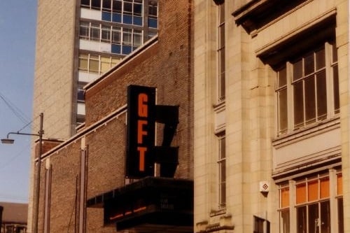 The very 80's GFT sign has been replaced with a much more tasteful sign, yet still in keeping with the retro appeal.