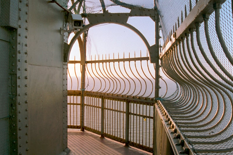 Viewing area at the top of the Blackpool Tower, Lancashire, 1999