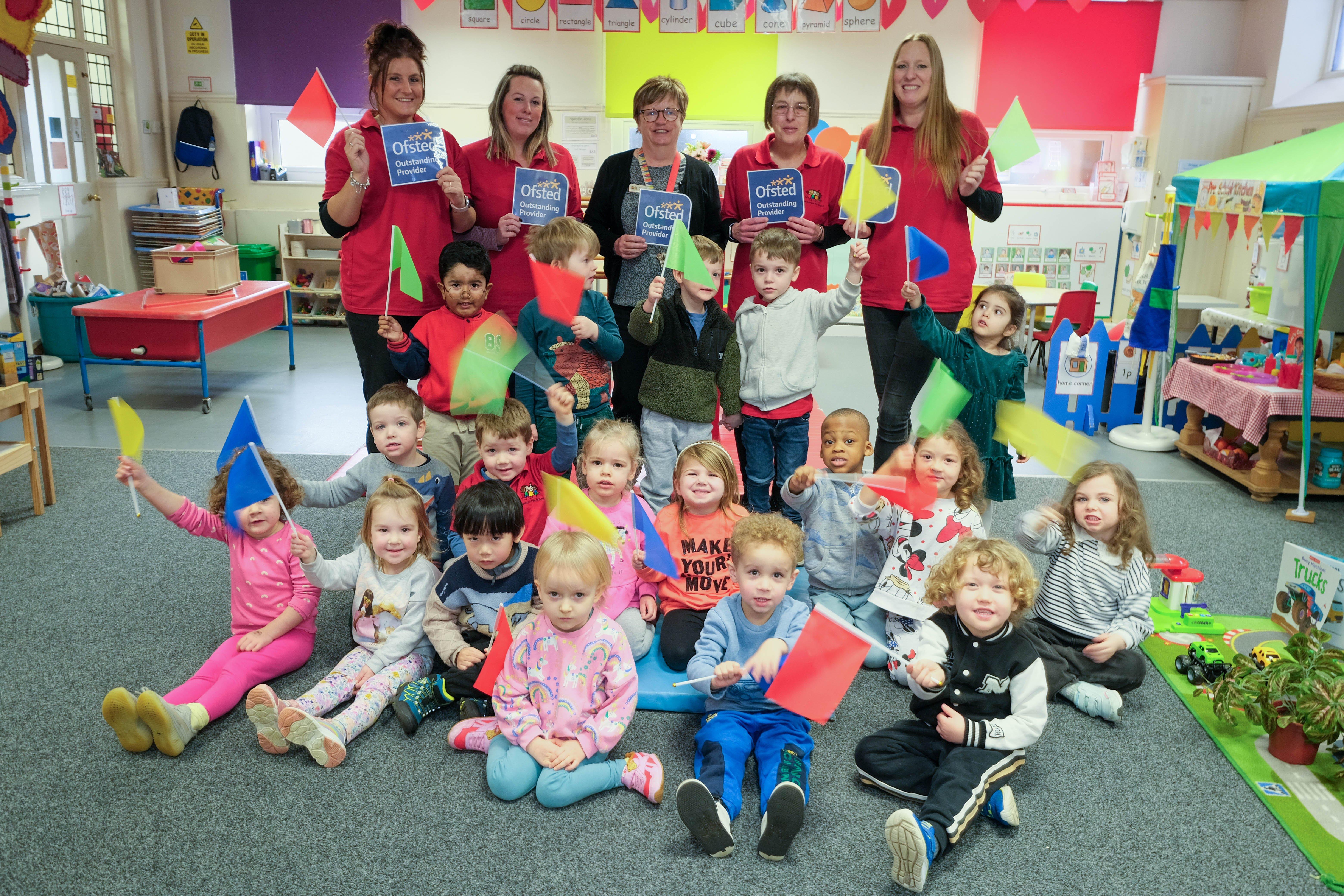 'Extremely happy' nursery rated Outstanding by Ofsted
