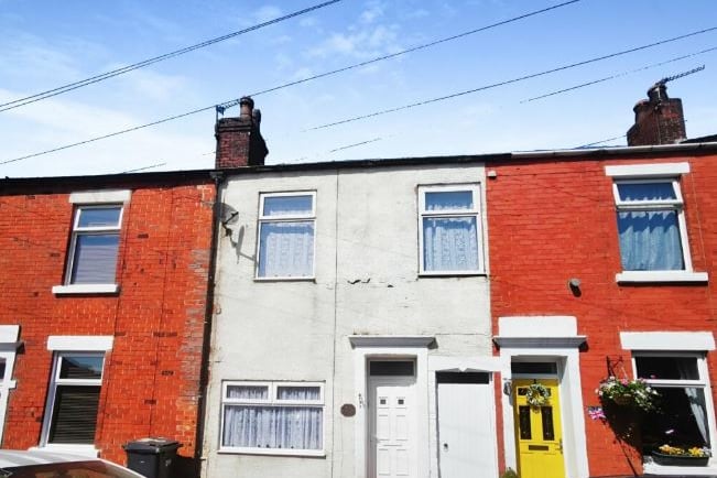 This three-bed home in Boundary Street, Leyland, has been described as needing a "light refresh" by the agent. Offered for £110,000 and said to be an ideal investment property.