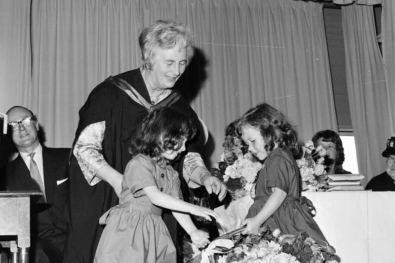 St Denis' Junior school prizegiving in Edinburgh 1964.
