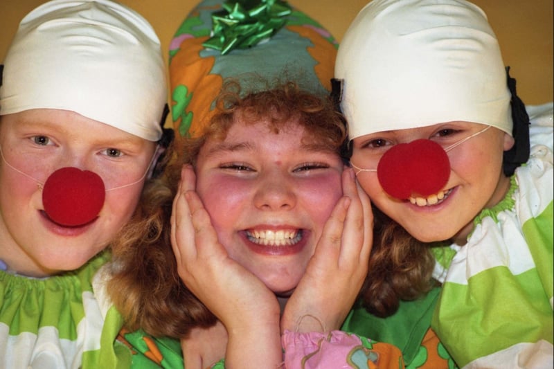 South Hylton Primary School pupils staged their panto which was called Sago the Clown in 1996.