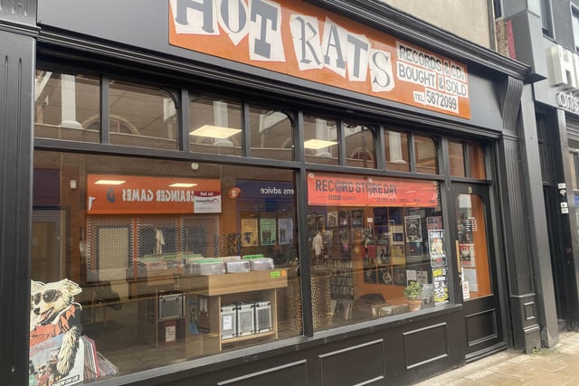 Hot Rats are local music legends. More recently it moved to Waterloo Place, but it's still the city's only independent record shop, specialising in vinyl, CDs, t-shirts, merchandise and gig tickets.
