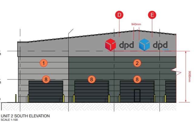 Bosses at DPD have applied for permission to install a non-illuminated totem sign, two non-illuminated post signs, and six halo-illuminated logos on the facade of their warehouse in Trefoil Way, Ribbleton.