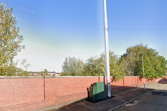 WHP Telecom Limited is seeking consent from Preston Council to install a 20m-tall phone mast with six antennas,  a 30cm transmission dish, three equipment cabinets and one meter cabinet on the pavement opposite 239 Eldon Street.