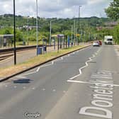 Transport has been disrupted by a crash on Donetsk Way, Sheffield