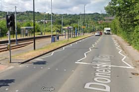 Transport has been disrupted by a crash on Donetsk Way, Sheffield