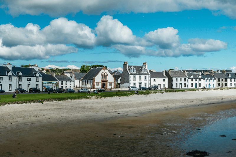 Previously known as, Leòdamas, which is derived from Old Norse meaning "Leòd's Harbour". Port Ellen is built around Leodamais Bay, Islay's main deep water harbour and has gorgeous beaches and a couple of interesting distilleries to discover.