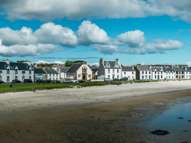 Previously known as, Leòdamas, which is derived from Old Norse meaning "Leòd's Harbour". Port Ellen is built around Leodamais Bay, Islay's main deep water harbour and has gorgeous beaches and a couple of interesting distilleries to discover.