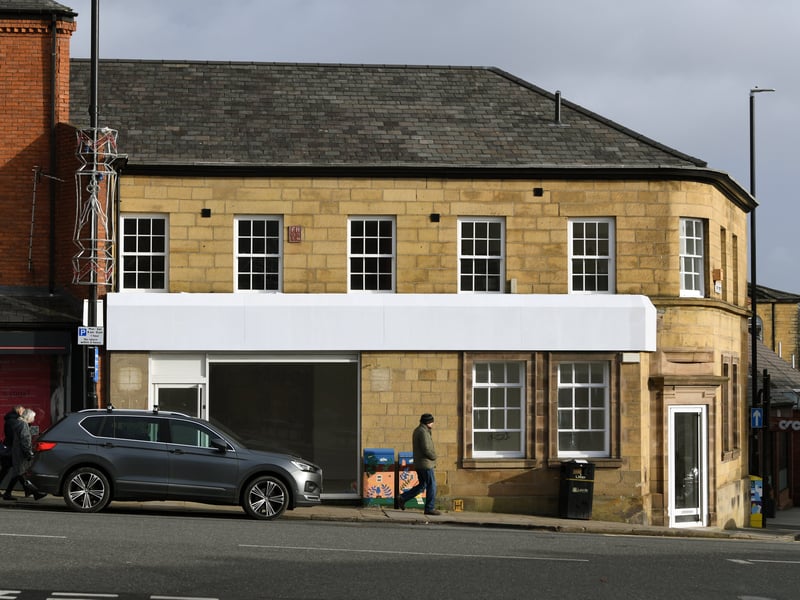 The branch closed down in 2021 and it's now been transformed into three luxury apartments and two commercial units