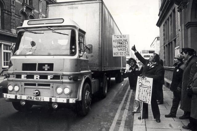 Industrial action in Blackpool during the winter of discontent