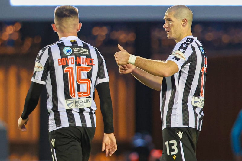 St Mirren are also on seven points from their last six fixtures thanks to wins over Aberdeen and Ross County