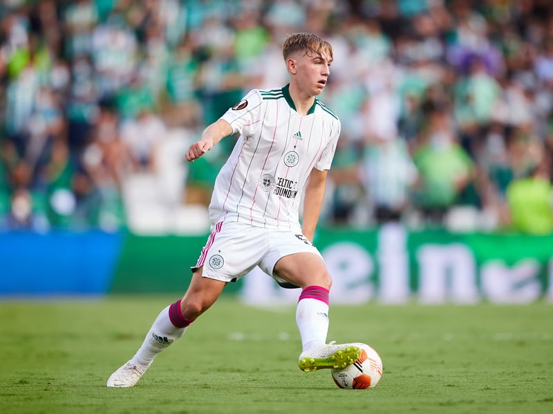 The 21-year-old full-back has a contract until 2027 with the Hoops but has endured an injury nightmare this season during two separate loan spells. Joining Fleetwood Town last summer, his spell with the Cod Army was cut short due to injury before he joined Motherwell in January. He suffered a hamstring problem on his debut against Alloa Athletic and has not featured since. Could depart the club in the summer once again on loan in order to regain fitness.