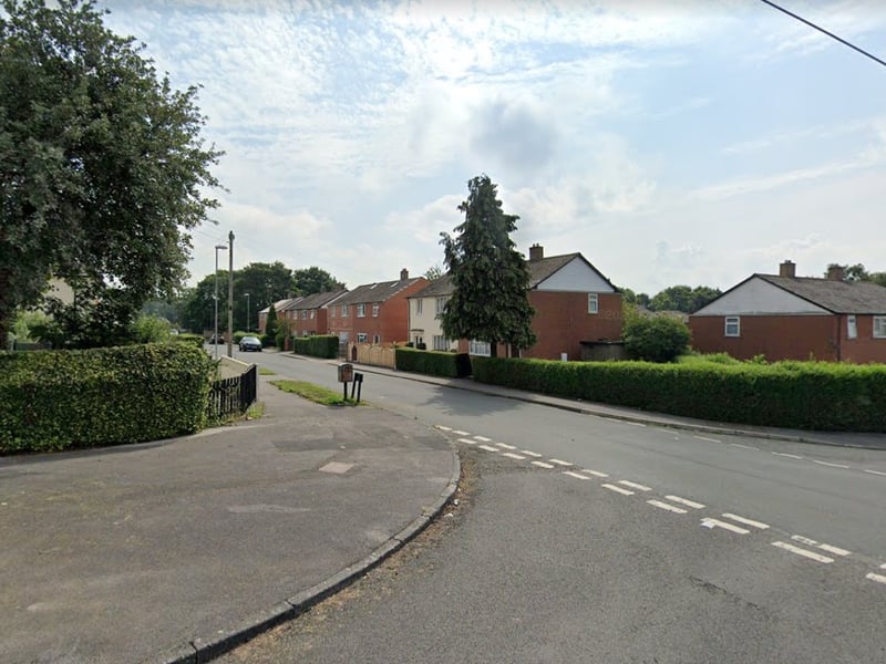 Fir Tree Approach, Lingfield Approach, Cranmer Bank and Saxon Road in Moortown recorded 72 ASB crimes