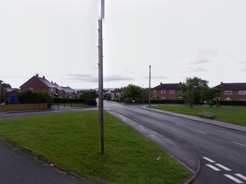 Smithy Lane and the Fairleighs in Tingley recorded 62 ASB crimes