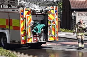 Firefighters are dealing with a fire on an industrial estate in Kiveton Park. Picture: David Kessen, National World