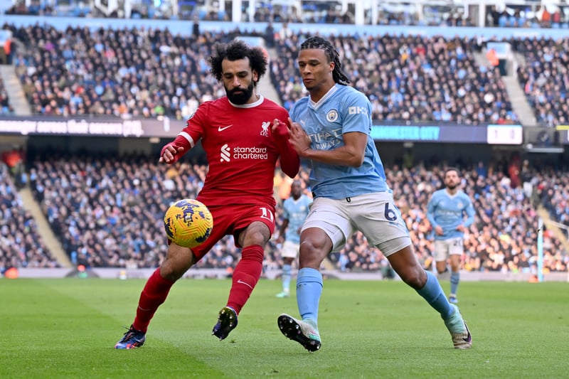 Has enjoyed some back-and-forth tussles with Mohamed Salah in recent years - and could renew that rivalry on Sunday.