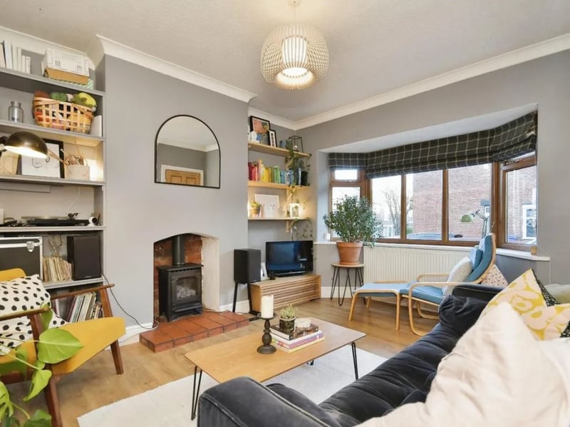 Inside the 2-bedroom house in Nether Edge, Sheffield, which is for sale with an asking price of £220,000