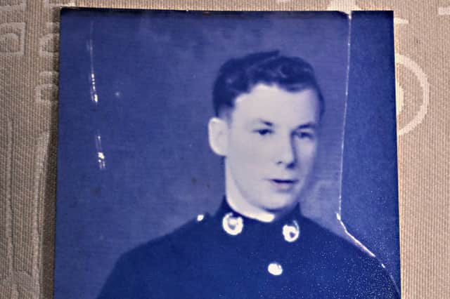 Normandy veteran Jack Quinn as a young man. He has sadly died, aged 99