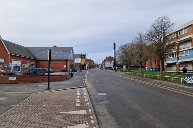 Sharrow Lane, Sheffield, where emergency services were called to reports of a stabbing on Saturday, January 27. Police said an 18-year-old man had been taken to hospital, where he remained on Sunday morning in a 'serious condition'