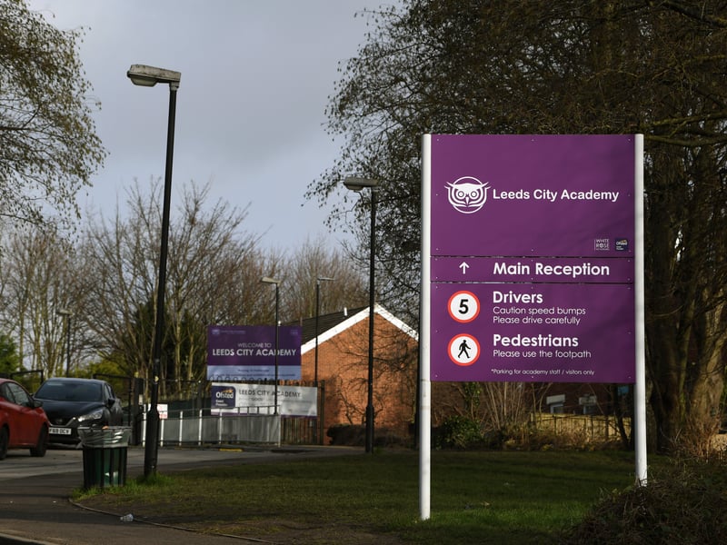 Leeds City Academy, located on Bedford Field, Woodhouse Cliff, was rated Good for quality of education.