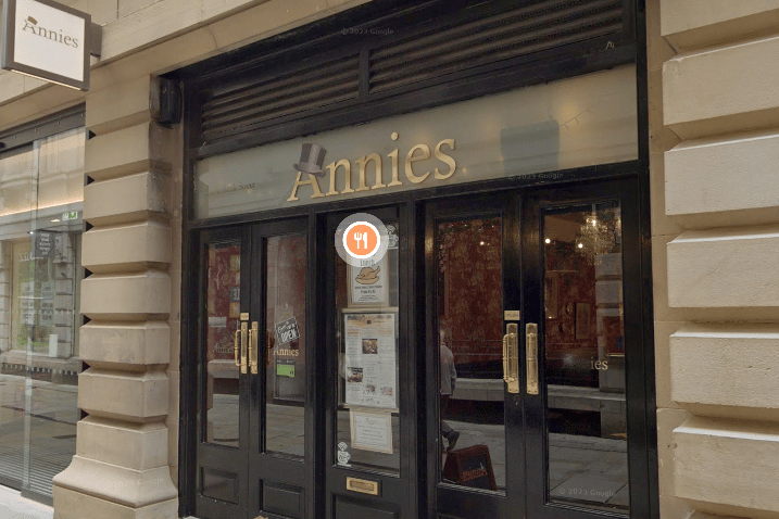 Annie's in Manchester city centre has a Tripadvisor rating of 4.5/5 based on 2,387 reviews. One user commented: "A lovely restaurant with a nice ambience. The food was excellent and the service exceptional. Well worth a visit for a romantic meal when in Manchester."