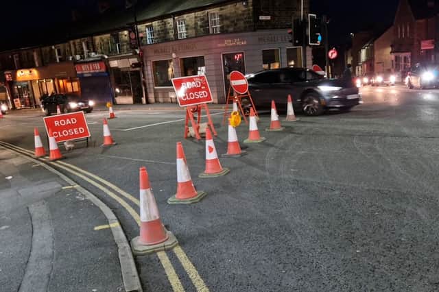 File picture shows a previous road closure in Sheffield. Picture: David Kessen, National World